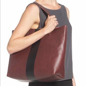 Madewell Paint Stripe Transport Tote